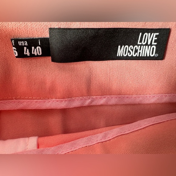 Love Moschino Pink/Peach Straight Skirt US Size 4 EUC! - Picture 6 of 7